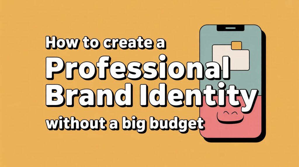 Professional Brand Identity on a Small Budget: A Practical Guide