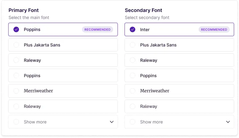 Typography System