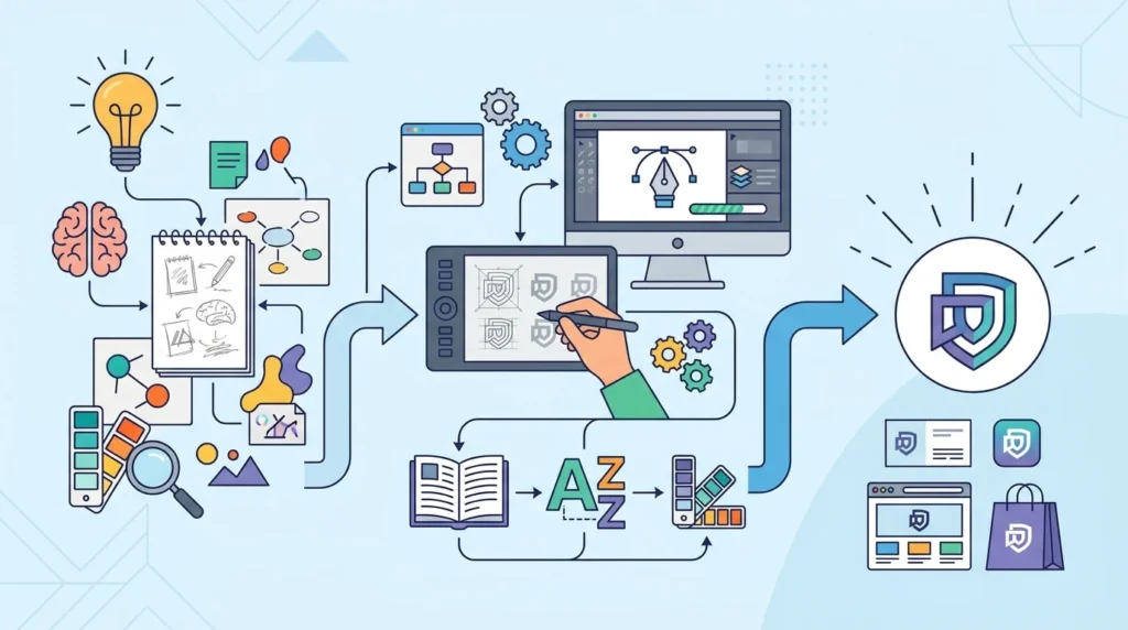 From Concept to Creation: The Logo Design Process Explained